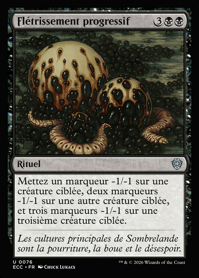 Flétrissement progressif