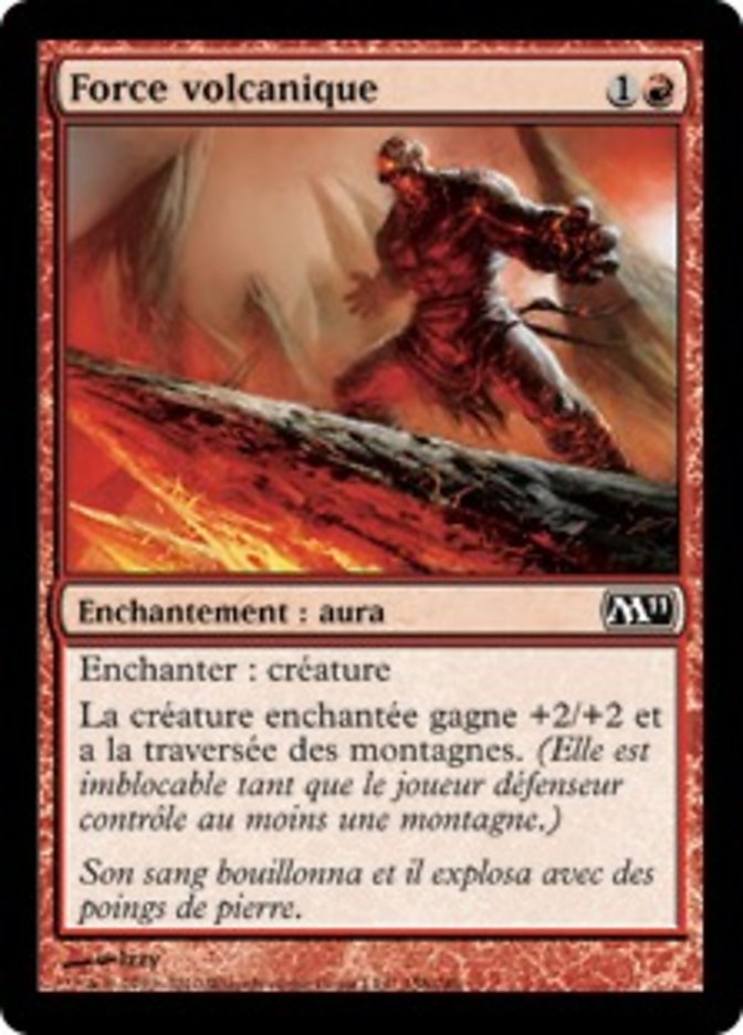 Force volcanique