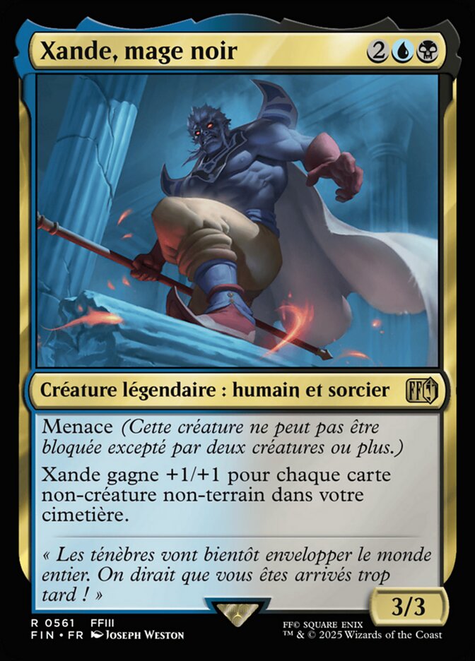 Xande, mage noir