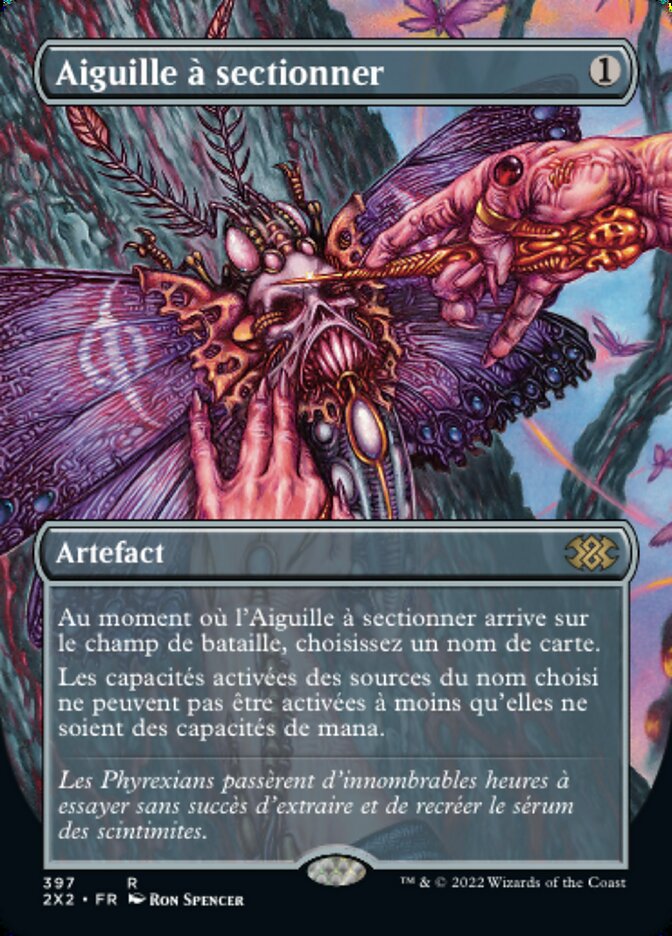 Aiguille à sectionner