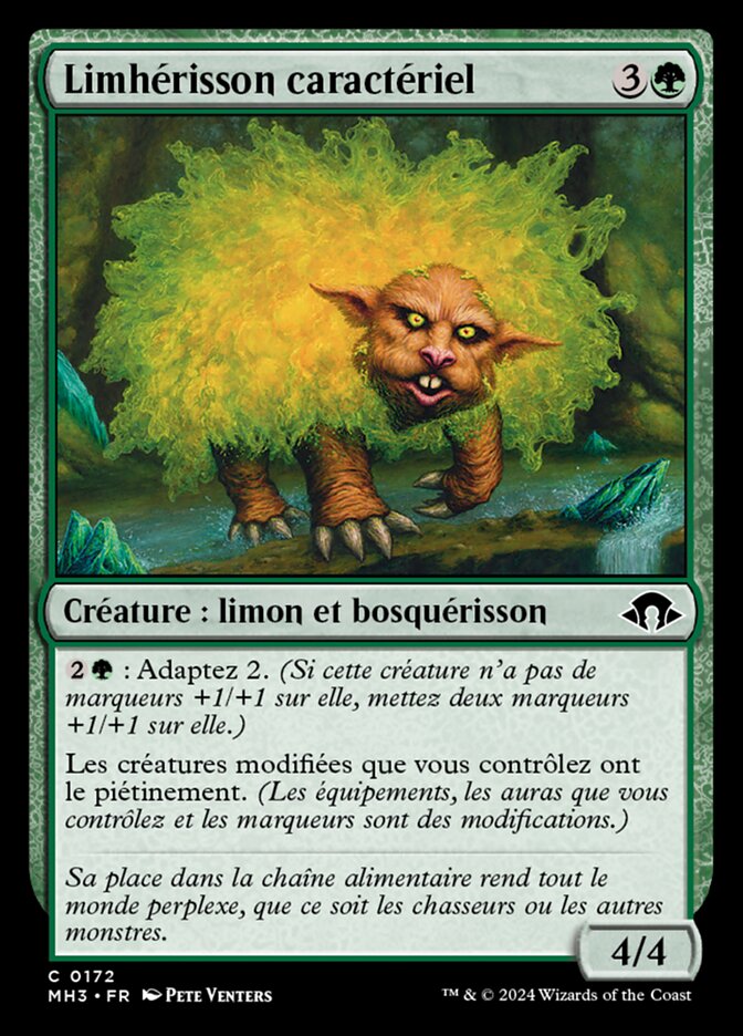 Limhérisson caractériel