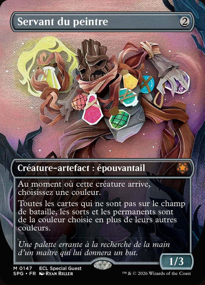 Servant du peintre