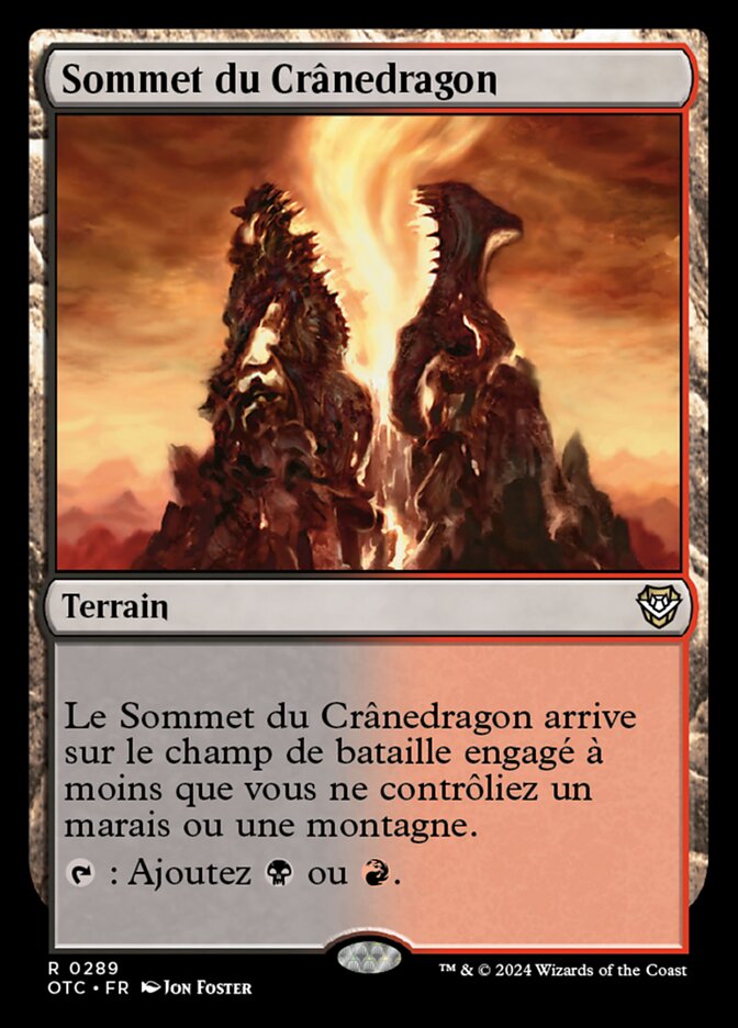 Sommet du Crânedragon