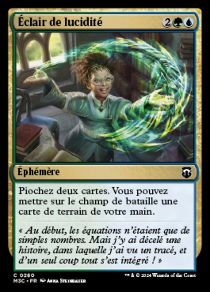 Éclair de lucidité