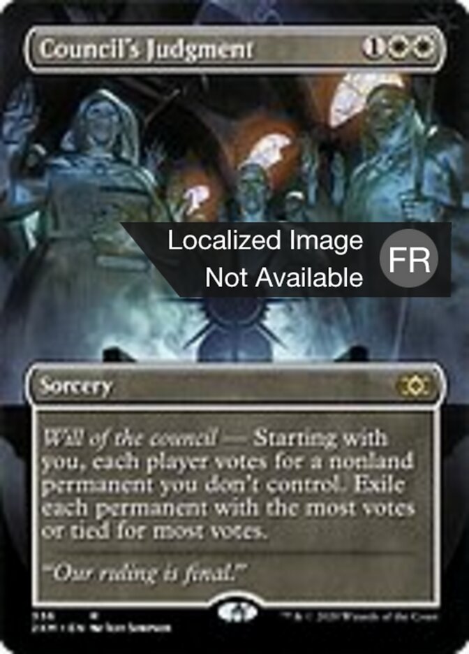 Jugement selon le Conseil