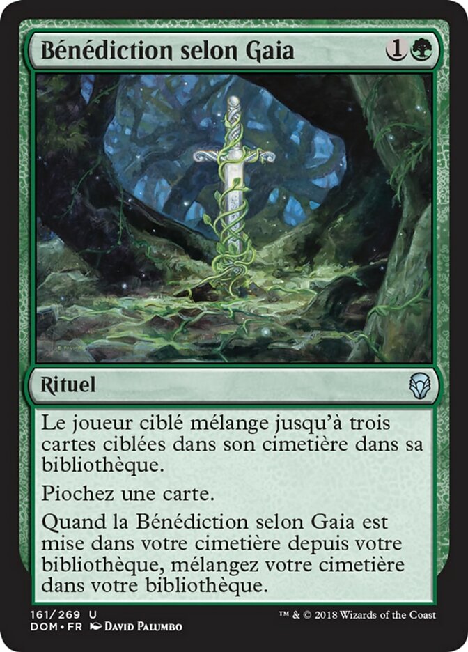 Bénédiction selon Gaia