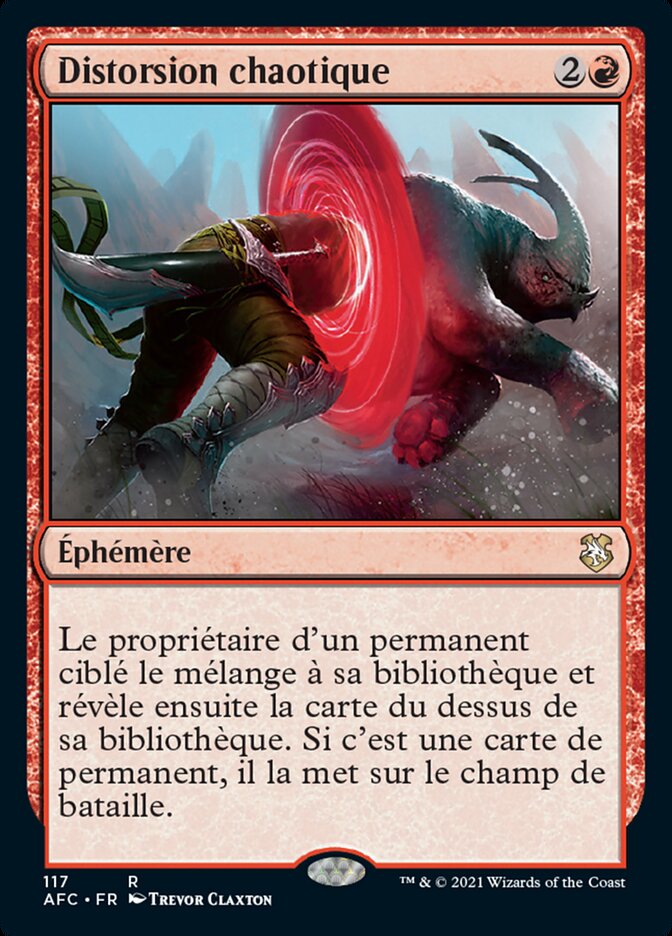 Distorsion chaotique