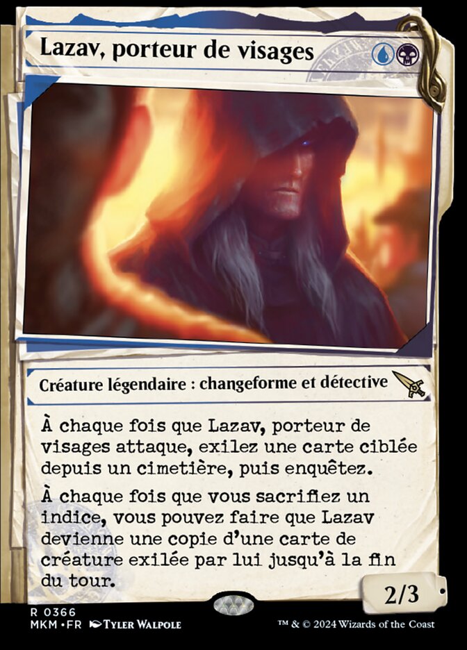 Lazav, porteur de visages