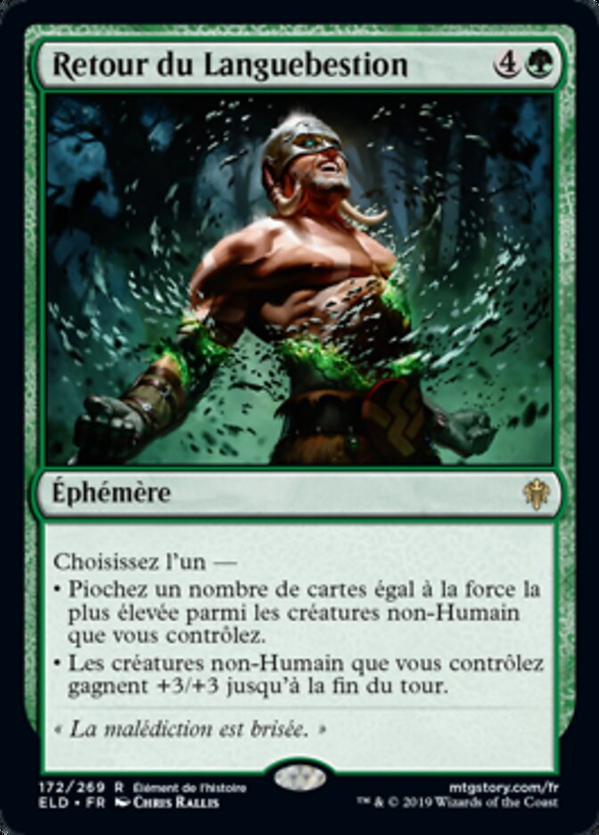 Retour du Languebestion