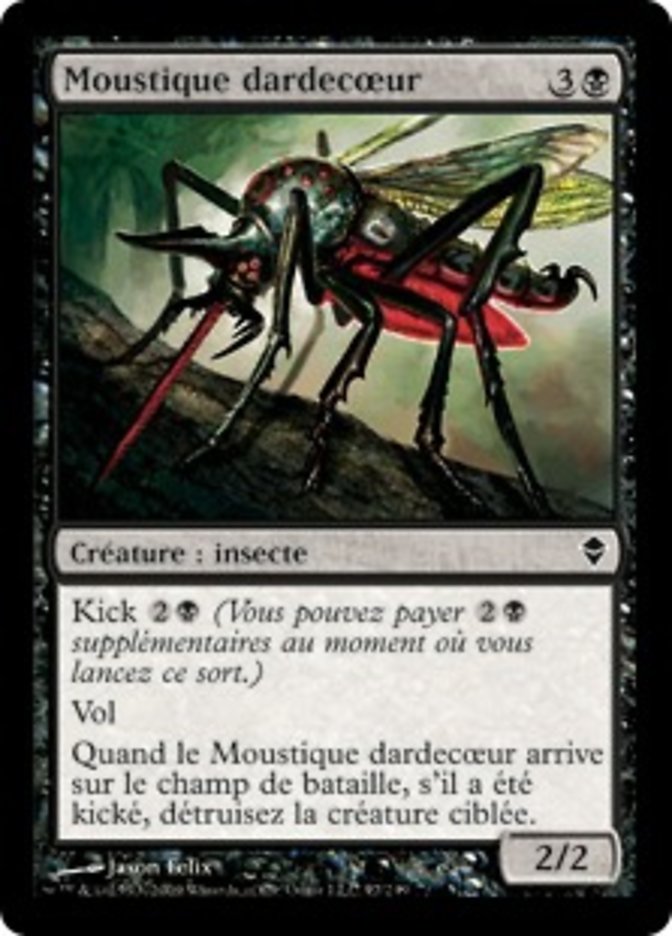 Moustique dardecœur