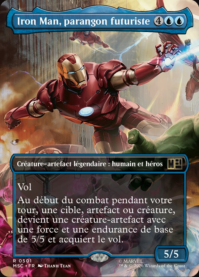 Iron Man, parangon futuriste