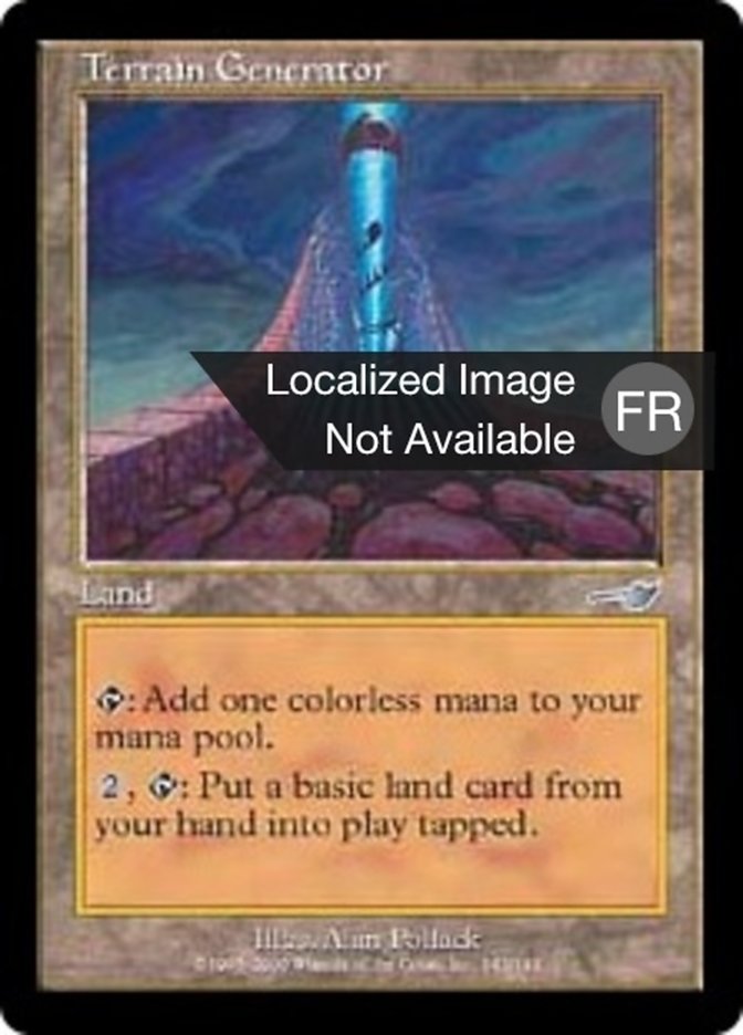 Générateur de terrains