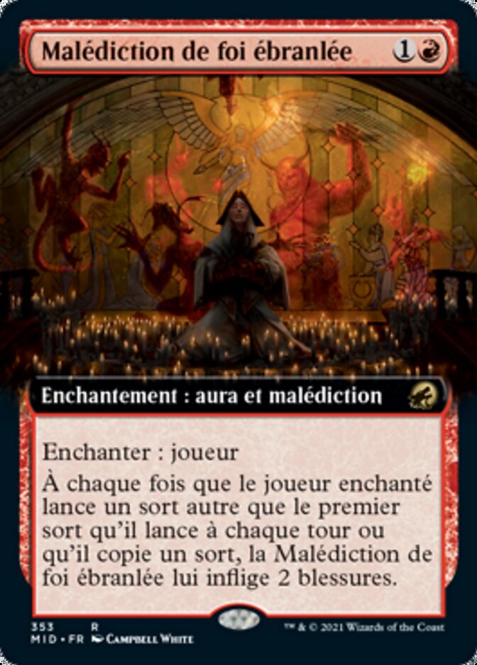 Malédiction de foi ébranlée