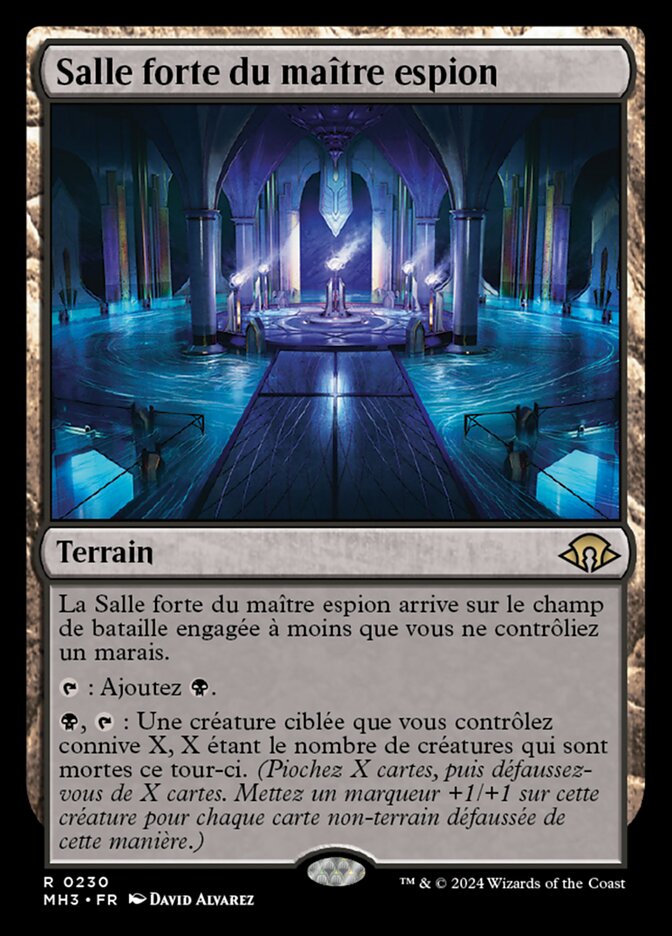 Salle forte du maître espion