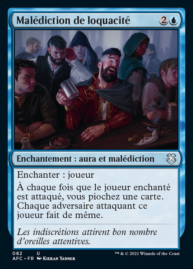 Malédiction de loquacité