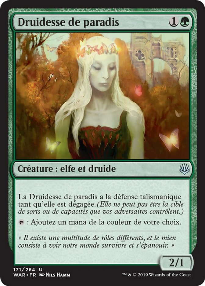 Druidesse de paradis