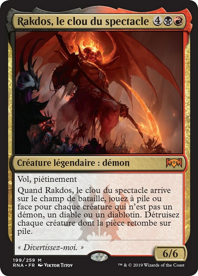 Rakdos, le clou du spectacle
