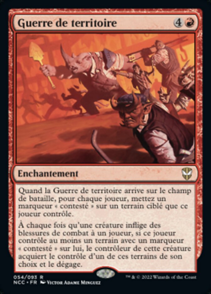 Guerre de territoire