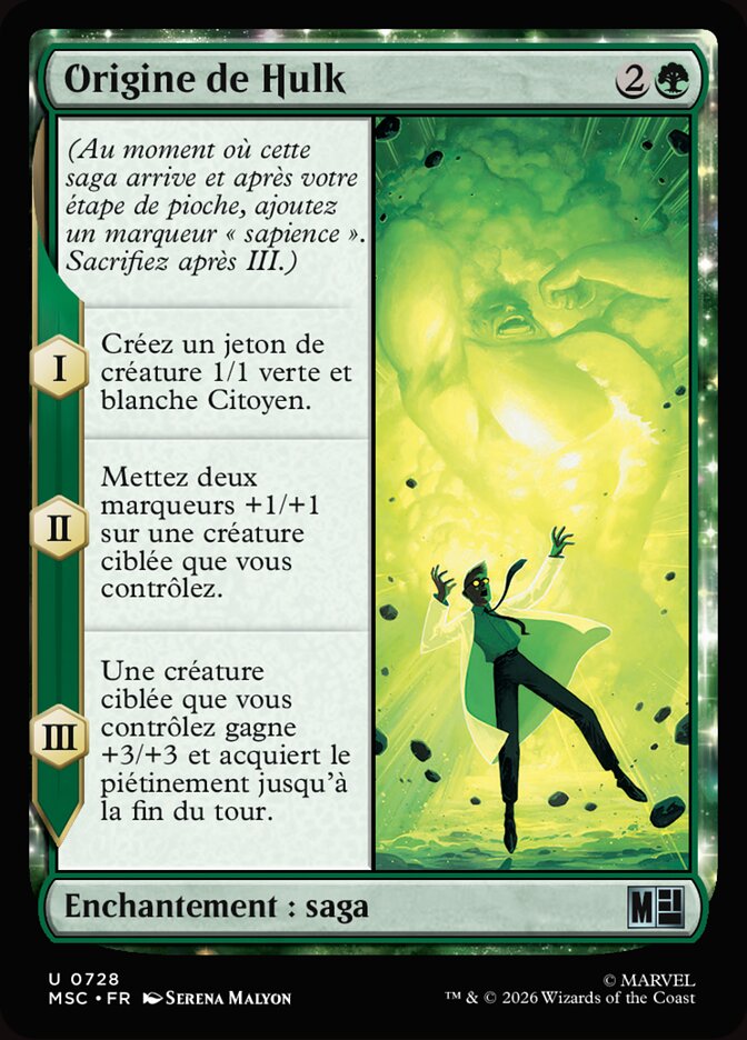 Origine de Hulk