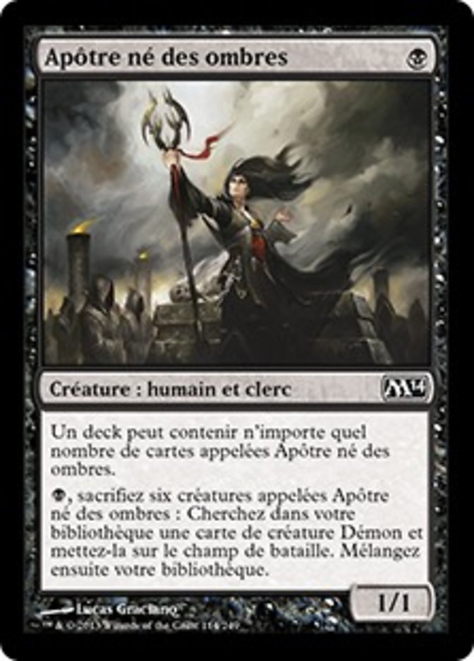 Apôtre né des ombres