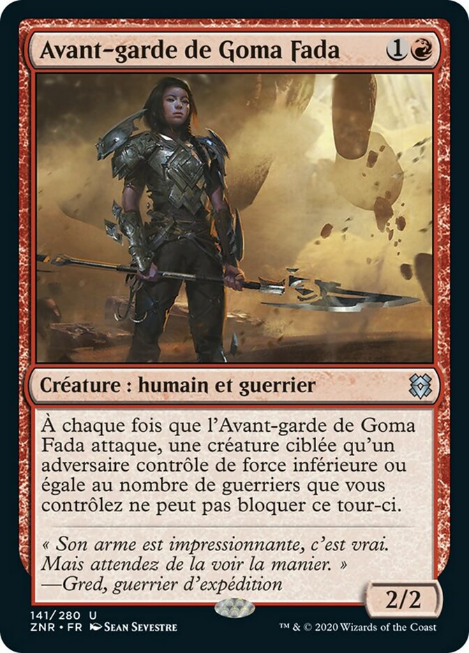 Avant-garde de Goma Fada