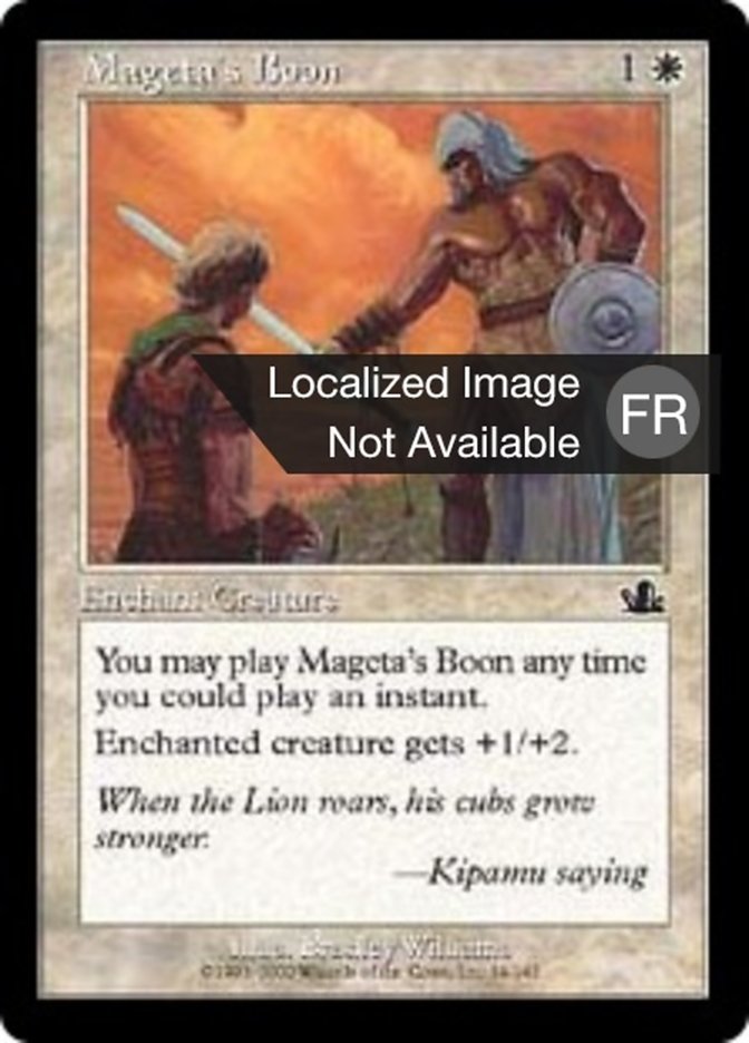 Faveur de Mageta