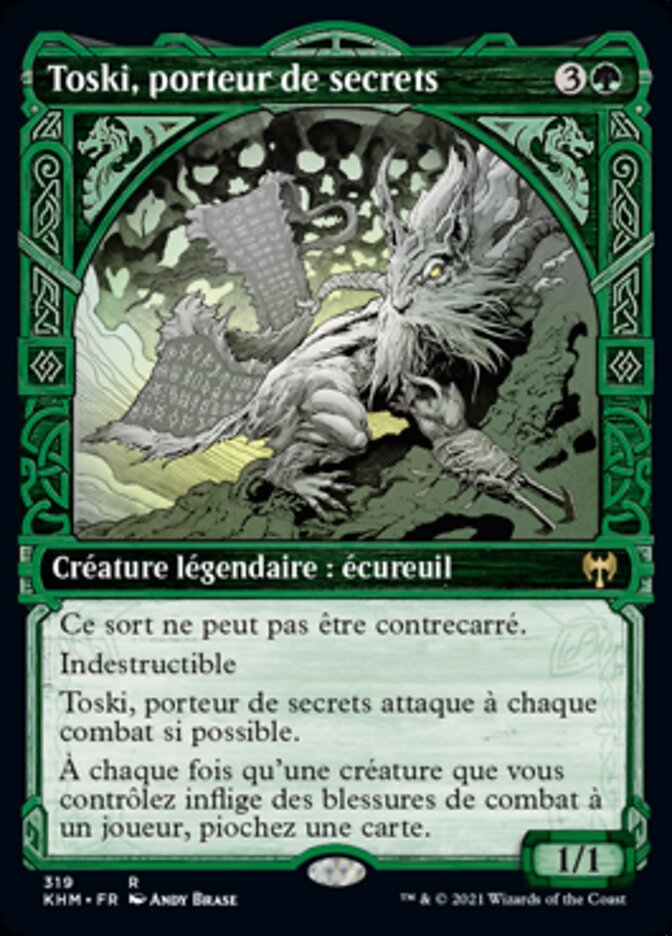 Toski, porteur de secrets