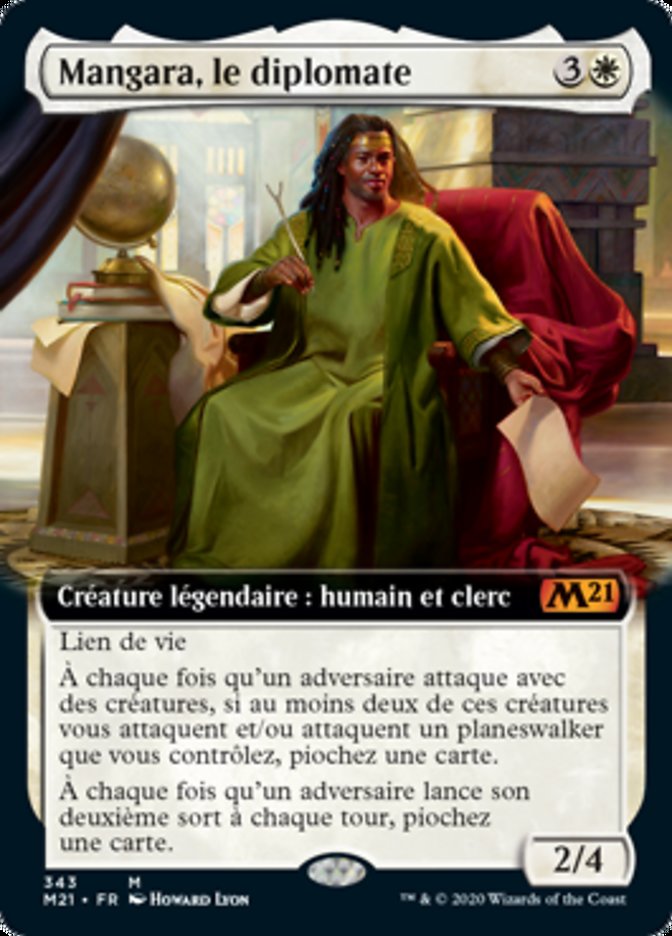 Mangara, le diplomate