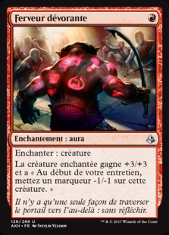 Ferveur dévorante