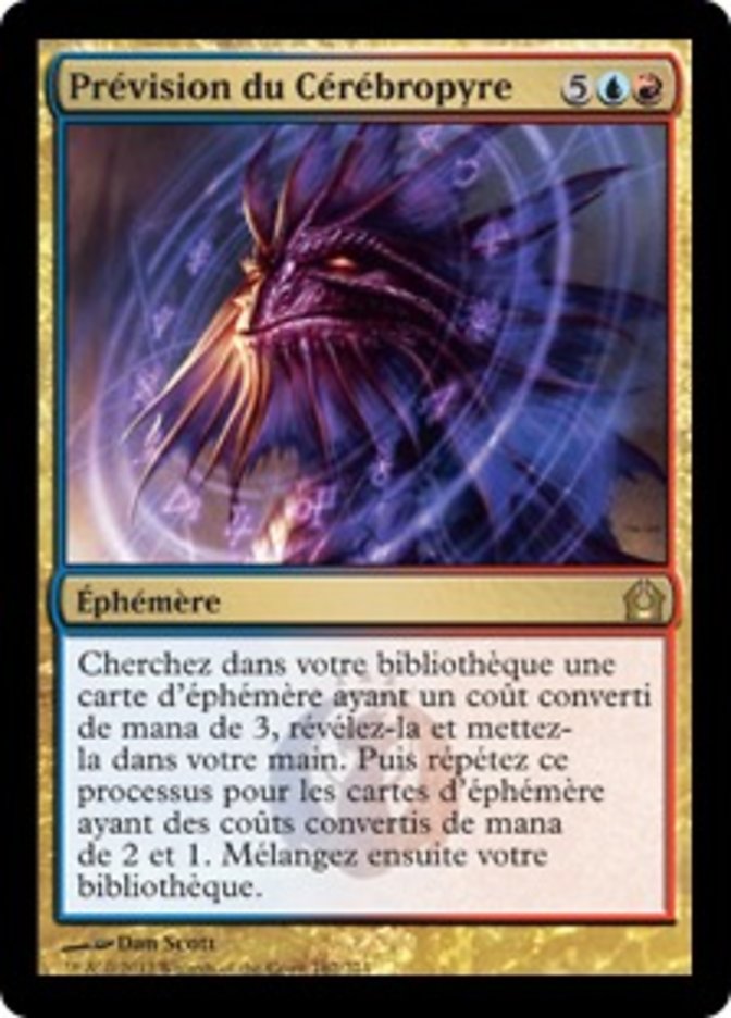 Prévision du Cérébropyre