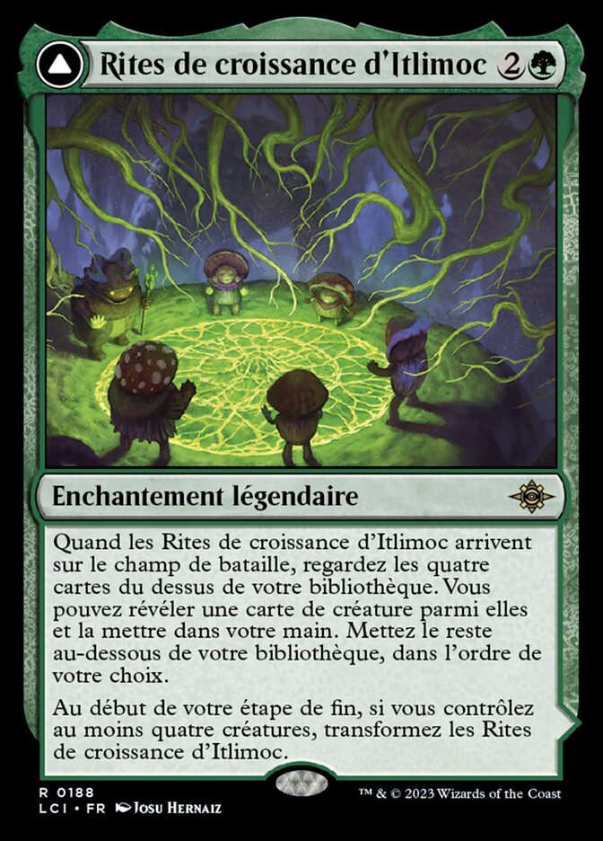 Growing Rites of Itlimoc