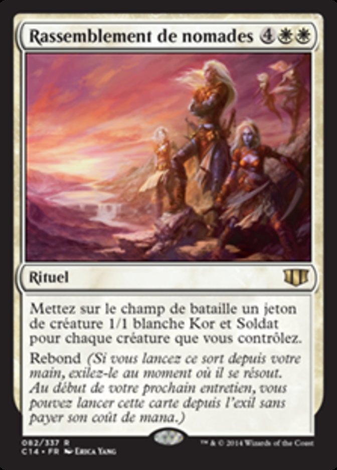 Rassemblement de nomades