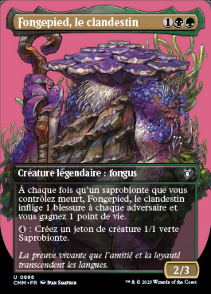 Fongepied, le clandestin