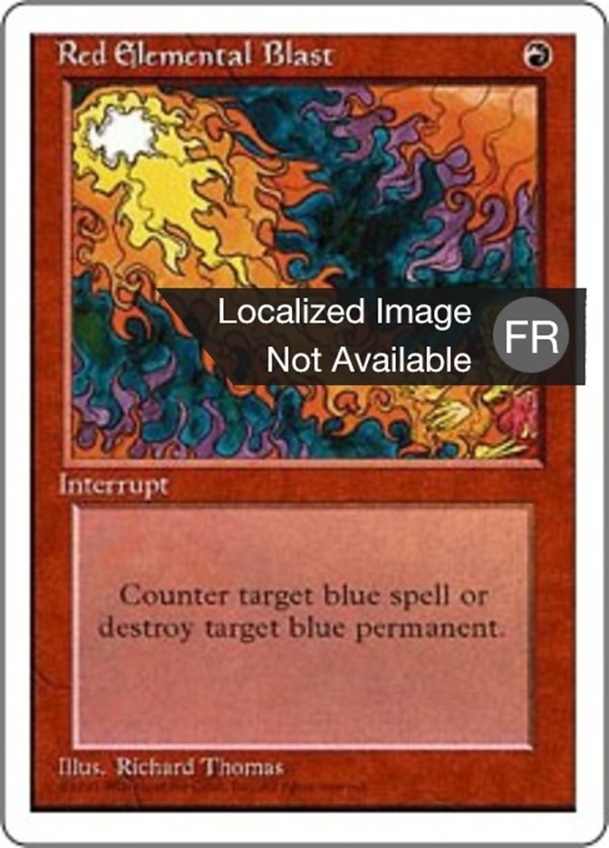 Salve élémentaire rouge