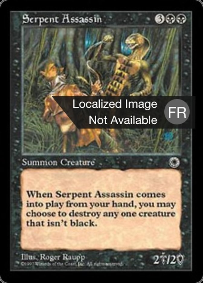 Assassin serpentaire