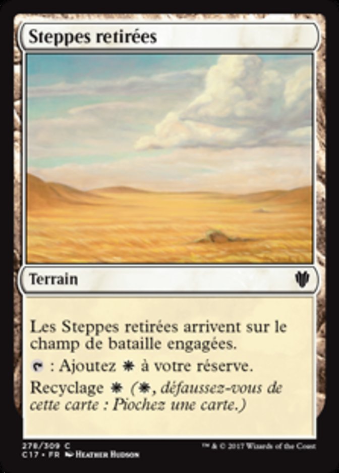 Steppes retirées
