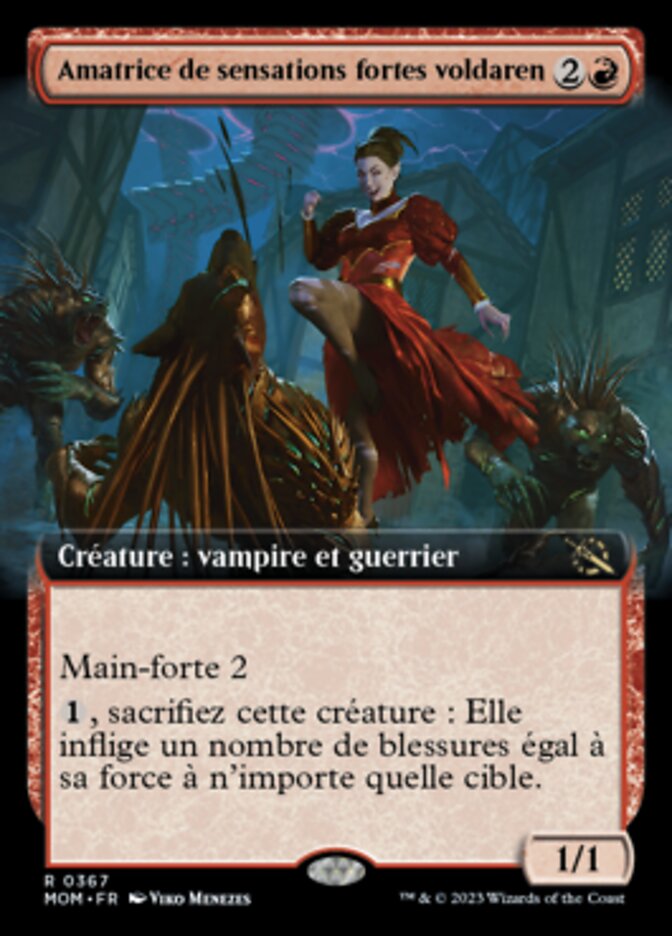 Amatrice de sensations fortes voldaren