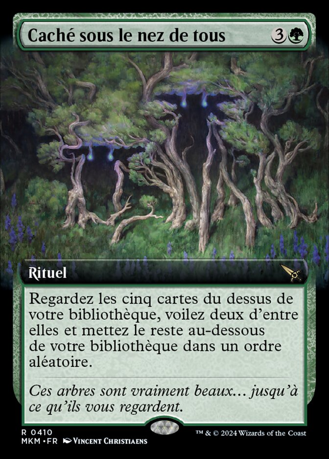 Caché sous le nez de tous