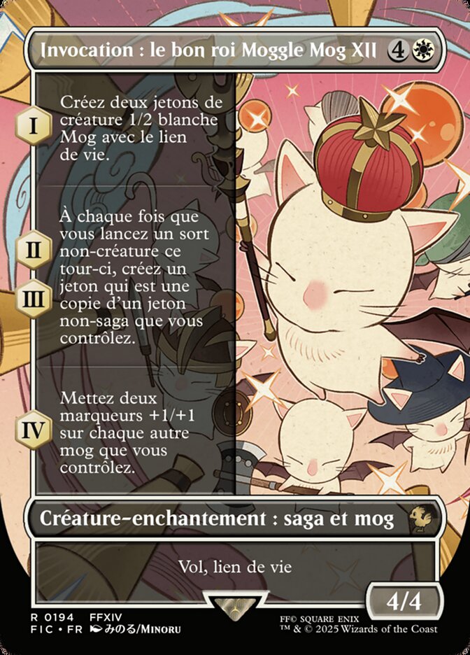 Invocation : le bon roi Moggle Mog XII