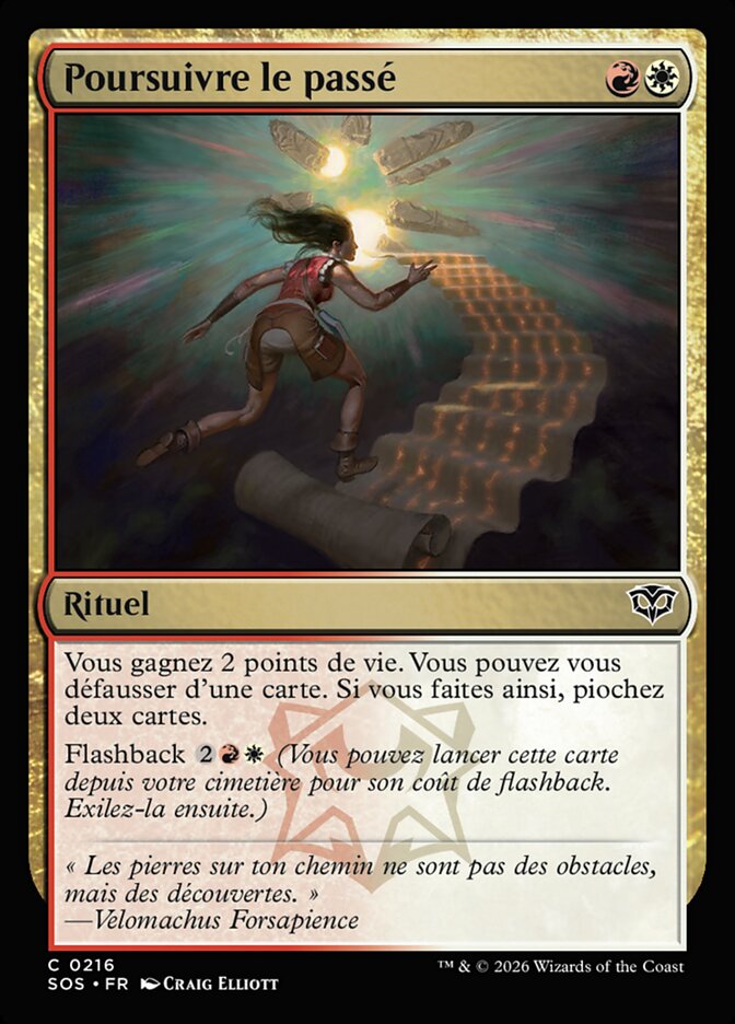 Poursuivre le passé