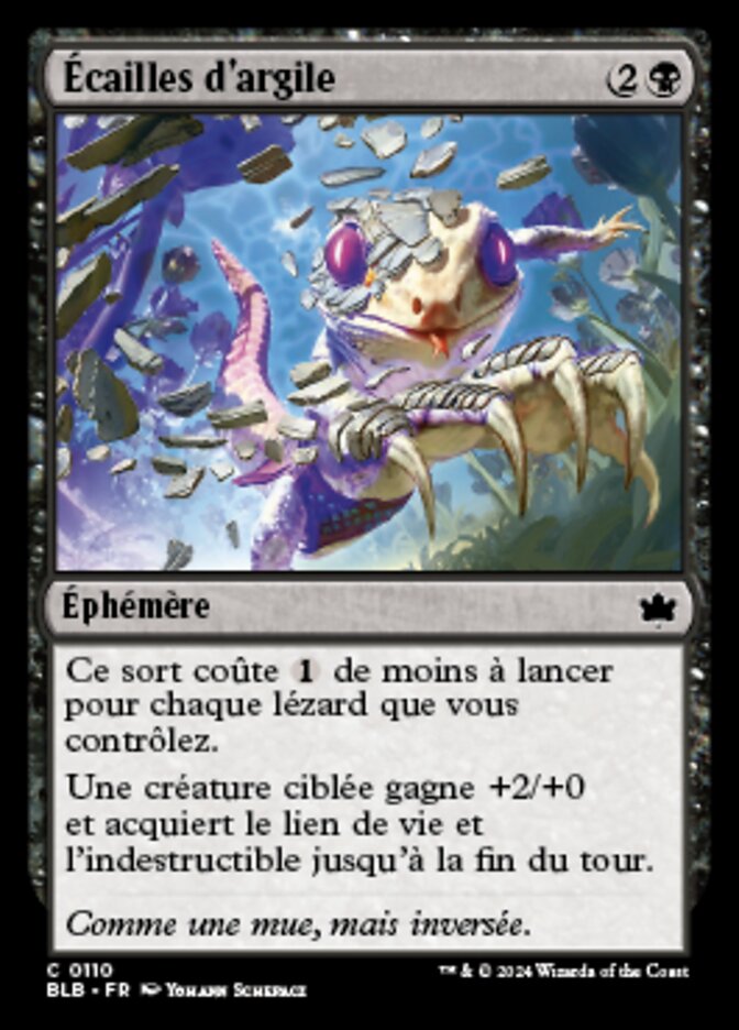 Écailles d'argile
