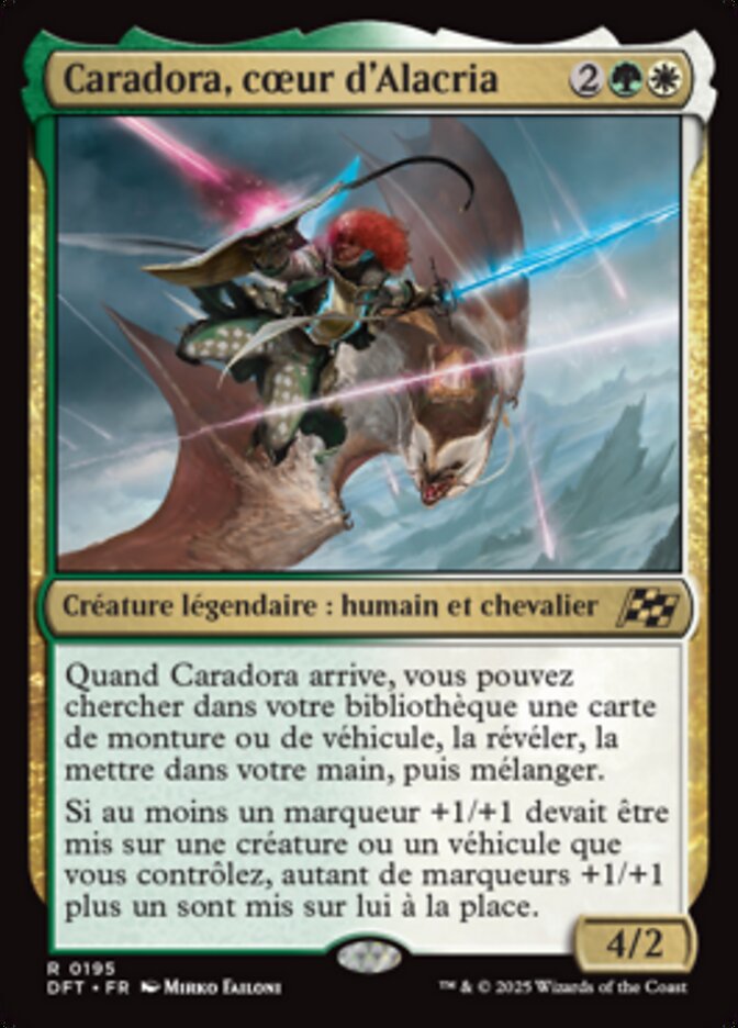 Caradora, cœur d'Alacria