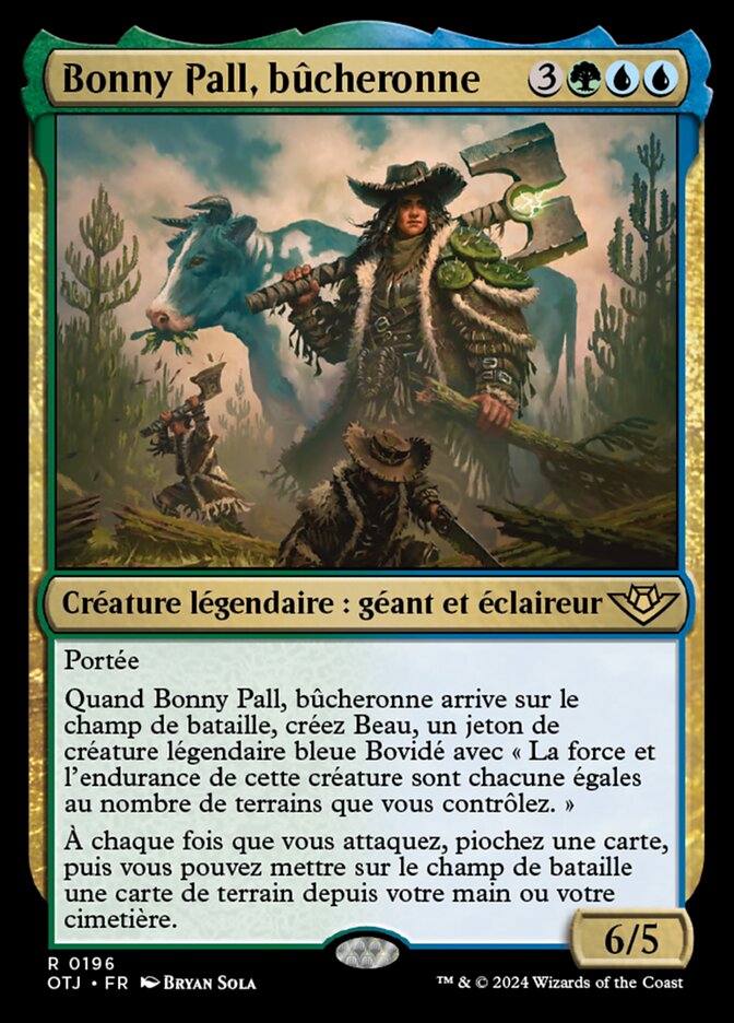 Bonny Pall, bûcheronne