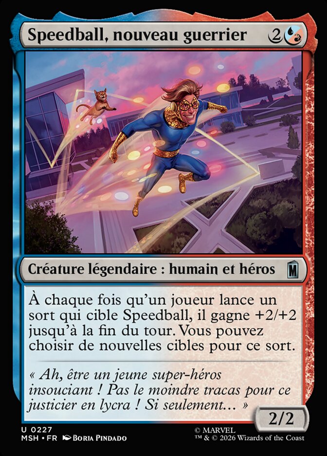 Speedball, nouveau guerrier