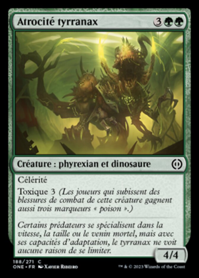 Atrocité tyrranax