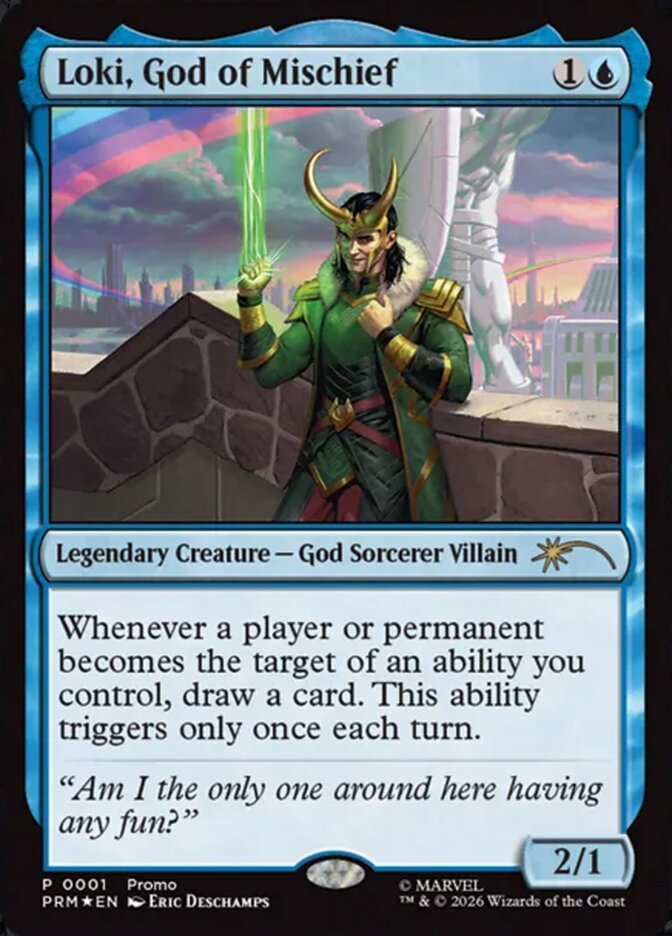 Loki, God of Mischief