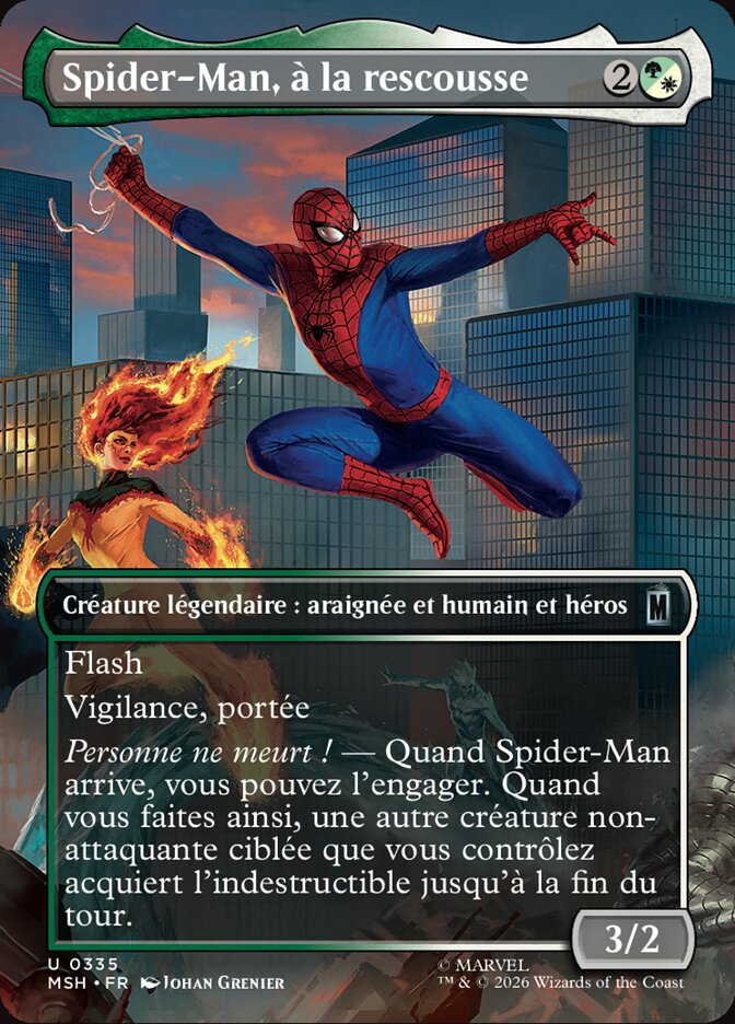 Spider-Man, à la rescousse