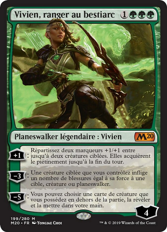 Vivien, ranger au bestiarc