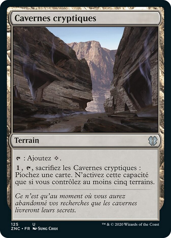 Cavernes cryptiques