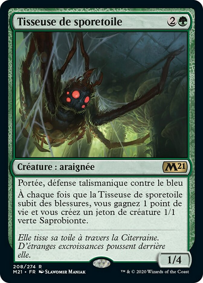 Tisseuse de sporetoile